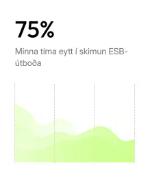 75% minni tími í skimun ESB-útboða