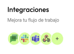 Integraciones para mejorar tu flujo de trabajo