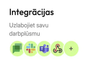 Integrācijas darba plūsmas uzlabošanai