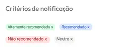 Configuração de integração em tenderbot.io