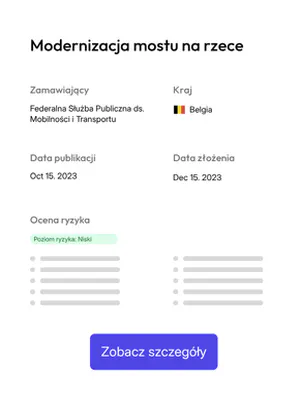 Raport analizy przetargu w tenderbot.io