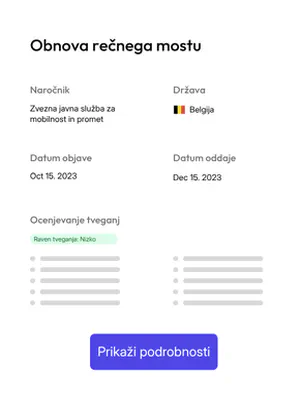 Poročilo analize razpisa v tenderbot.io